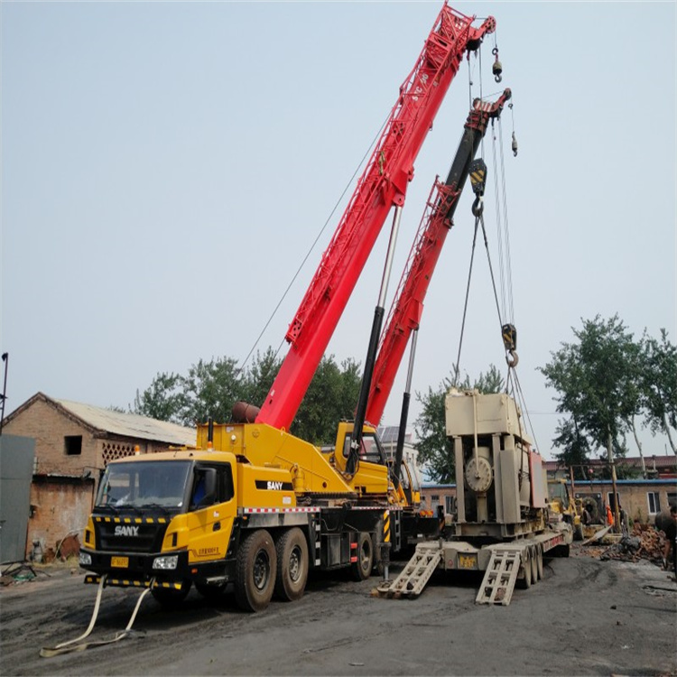 黄岛附近大吊车出租|工地吊装设备租赁